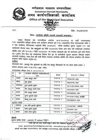लालपुर नैन भुजेलको घर देखि टेक बहादुर विश्वकर्माको घर सम्म सडक ढलान वडा नं.१